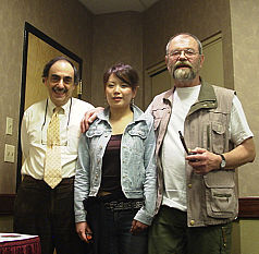 CLICK HERE for a larger photo of Tom Looker, Yuki Tokutomi, and Lars Ivarsson