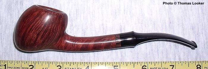 Older design by Tokutomi (based on Sixten Ivarsson shape) which he had not made for several years, palm wood ferrule, 2003