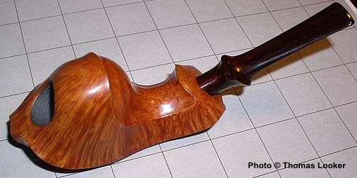 Freehand horn, 2003 (inspired by Teddy Knudsen?)