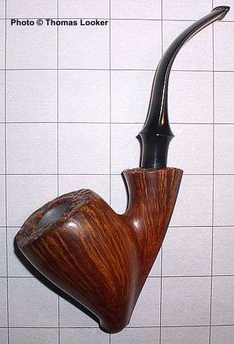 Freehand sitter, inspired by Sixten Ivarsson, 2003.  (See also sandblast version, SPC 095)