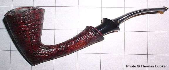 Sandblast bent Dublin, inspired by Holbek (?), 2003