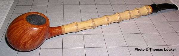 Freehand apple with long bamboo, 2003