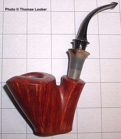 Freehand sitter with horn ferrule, 2004
