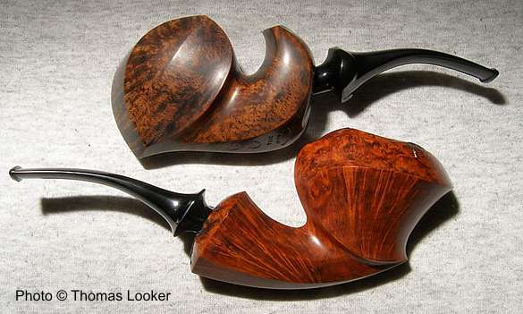 Top: Blowfish, SPC 463, 2 snails (2006).  Bottom: SPC 475, 2 snails (2006)